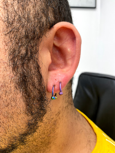 Explore geometric tattoo ideas, creative tattoo ideas in Myrtle Beach, available at Professional Body Piercing by Jackie