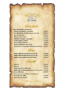 Restaurant portugais Sel et Braise à Cachan (la carte)