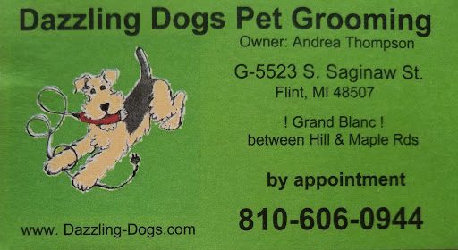 Dazzling Dogs Pet Grooming -- (Grand Blanc despite address)