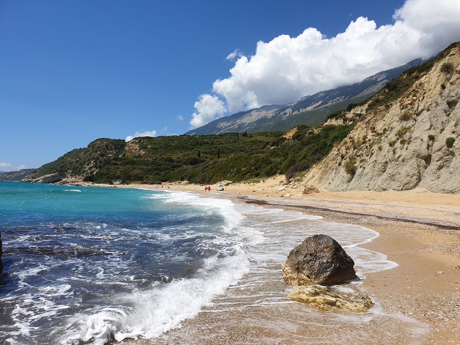 Foto van Paralia Koroni voorzieningenruimte