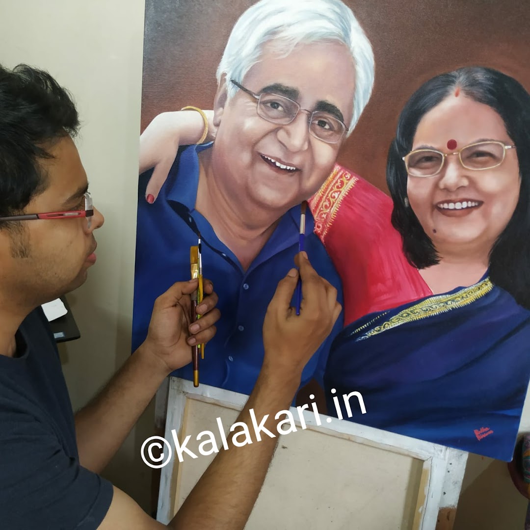 Realistic handmade painting sales and service