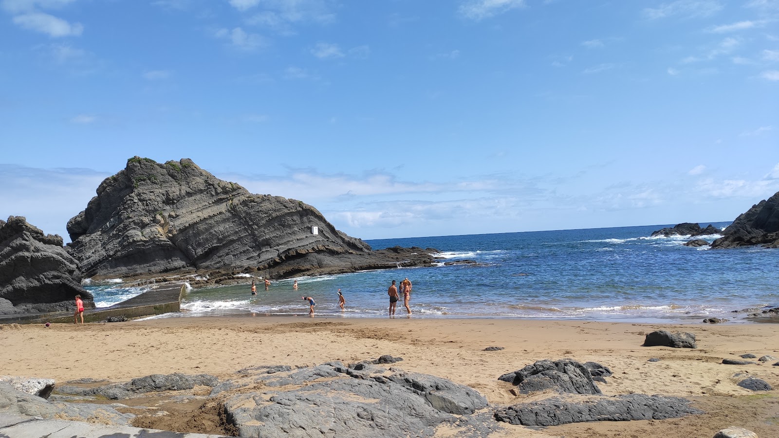 Photo de Plage d'Aritzatxu avec un niveau de propreté de très propre