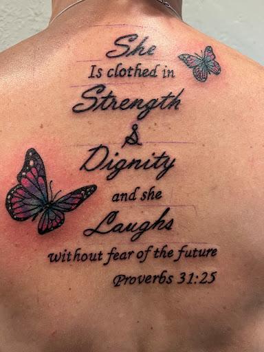 Explore lip tattoo ideas, creative tattoo ideas in Slinger, available at Tattoo Therapy By T