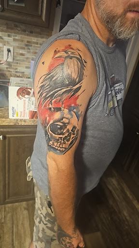 Explore wow tattoo ideas, creative tattoo ideas in Bainbridge, available at Bainbridge Tattoo Company