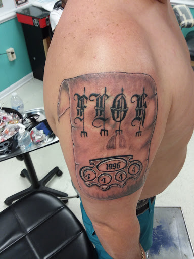 Explore tattoo ideas for young men, creative tattoo ideas in Roanoke Rapids, available at Greatful deadication tattoo and piercings