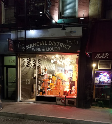 Wine Store «Financial District Wine and Liquor», reviews and photos, 120 Nassau St, New York, NY 10038, USA