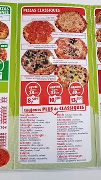 Carte du Pizza Town New à Longwy à Longwy