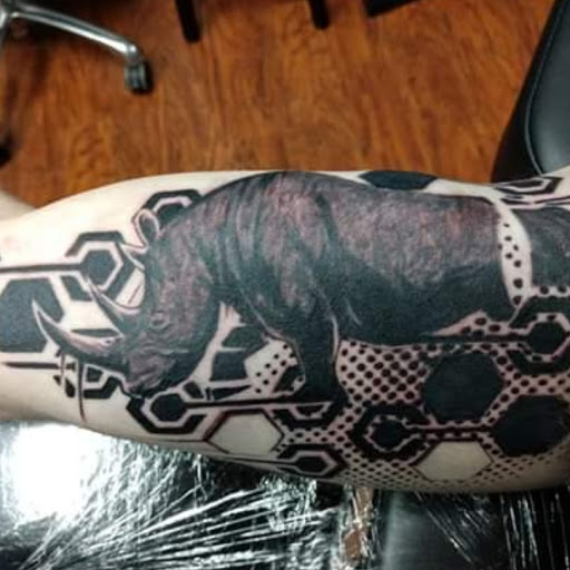Explore horizon zero dawn tattoo ideas, creative tattoo ideas in Mooresville, available at Anythings Possible