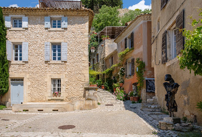 Massif du Luberon à Ménerbes