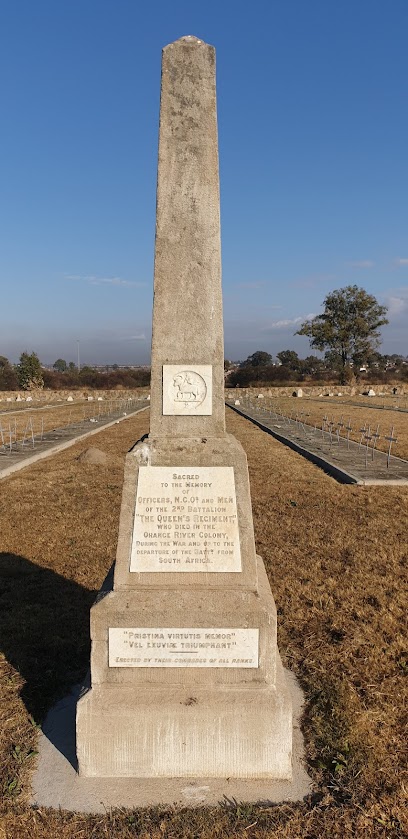 Anglo Boer war Grave Yard and Memorial