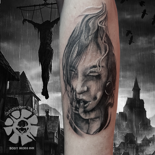 Explore husker tattoo ideas, creative tattoo ideas in Sunbury, available at Body Mods