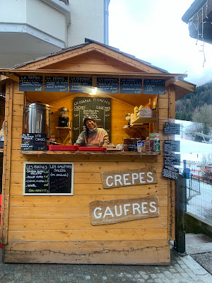 La cabane à crêpes à La Clusaz