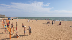 Photo de Lazurnyy Beach - endroit populaire parmi les connaisseurs de la détente