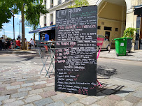 Menu / carte de Les bols d'Antoine à Paris