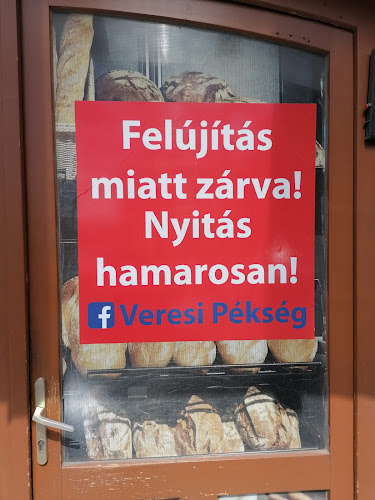 Nyitvatartás: Veresi Pékség