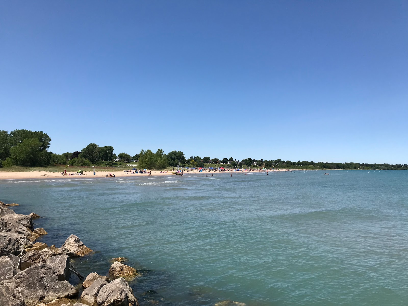 Foto von Racine North Beach mit sehr sauber Sauberkeitsgrad