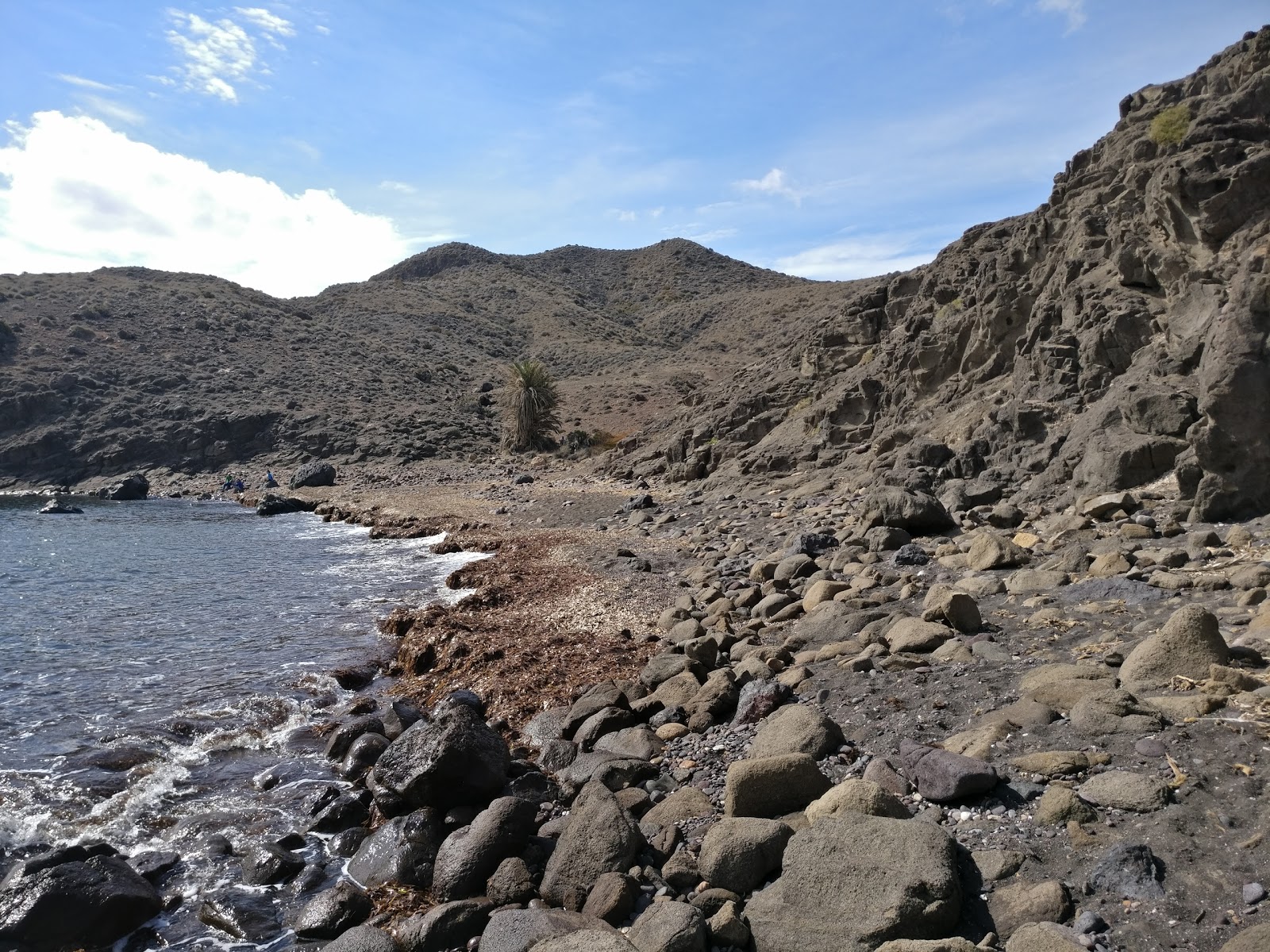 Foto av Cala de los Toros med blått vatten yta