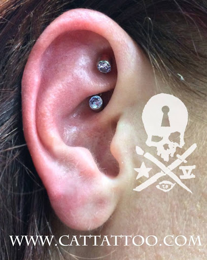 Explore celtic ring tattoo ideas, creative tattoo ideas in Addison, available at Cat Tattoo