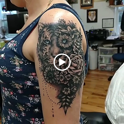 Explore bear tattoo ideas for guys, creative tattoo ideas in Morristown, available at Ink Dreams Tattoo