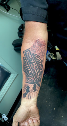 Explore house of the dragon tattoo ideas, creative tattoo ideas in Meridian, available at Creative Pain Tattoo Studio