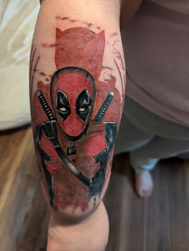 Explore black and white voodoo/ragdoll broken heart tattoo ideas, creative tattoo ideas in Middlefield, available at Connecticut Ink LLC