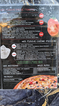 Menu du CHO'les pizzas à Peyrolles-en-Provence