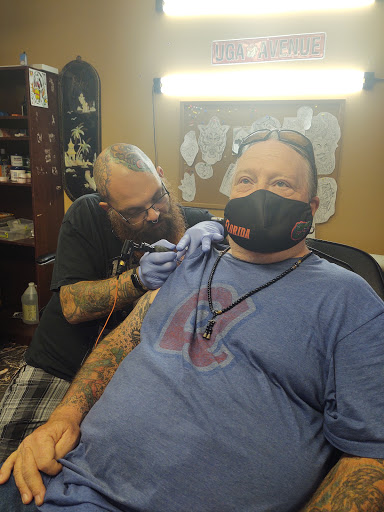 Explore inner finger tattoo ideas, creative tattoo ideas in Dallas, available at Lucky Draw Tattoo II