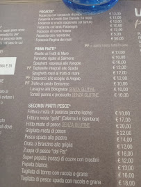 Pat Pizza à Borghetto Santo Spirito menu