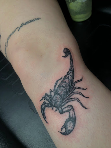 Explore baki tattoo ideas, creative tattoo ideas in North Tonawanda, available at Dark Side Ink Tattoo Studio