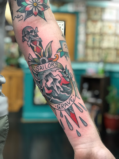 Explore deceased mom tattoo ideas, creative tattoo ideas in Jackson, available at Electric Dagger