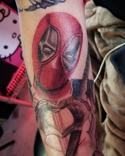 Explore mountain bike tattoo ideas, creative tattoo ideas in El Paso, available at Pumping Ink Tattoo Parlor