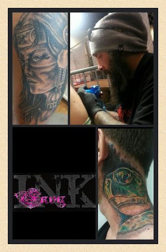 Explore ladies neck tattoo ideas, creative tattoo ideas in Spencer, available at Ink Envy Tattoo And Body Piercing