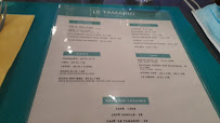 Carte du Le Tamarin- Restaurant des îles - Réunionnais - Créoles - Comorien à Marseille