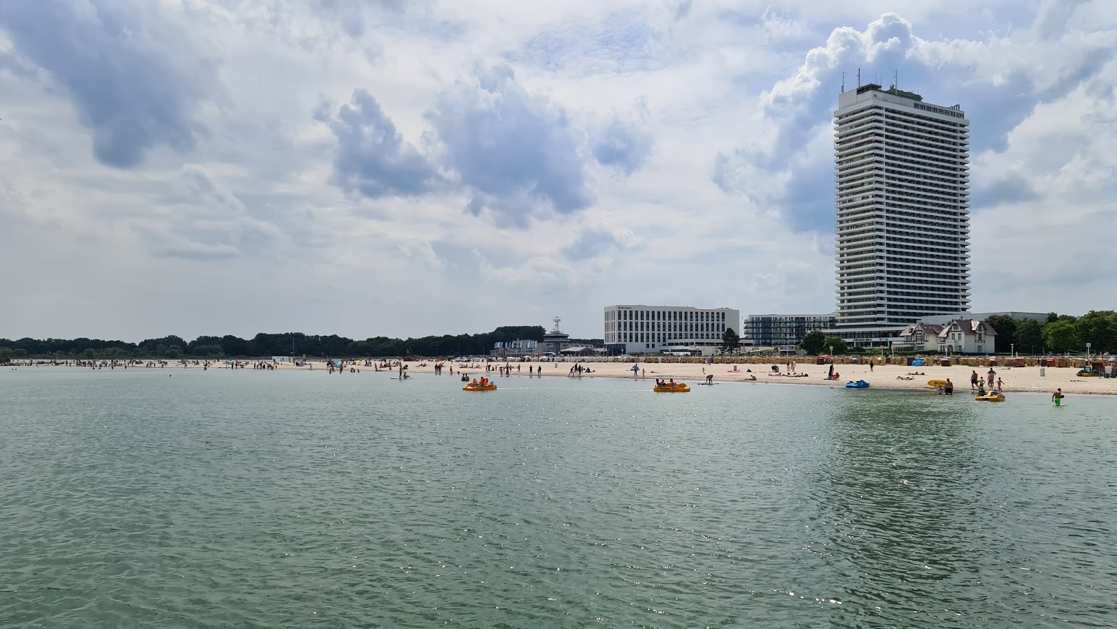 Foto von Travemunde Strand - beliebter Ort unter Entspannungskennern