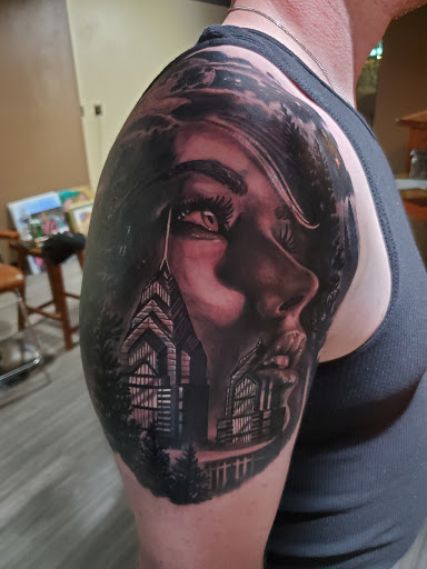 Explore collar bone tattoo ideas for women, creative tattoo ideas in Saint George, available at The Garrison Tattoo Company