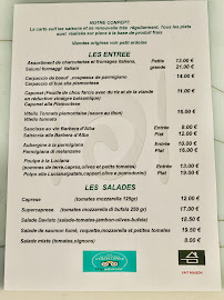 Restaurant italien Davisto Restaurant Italien à Nice (la carte)