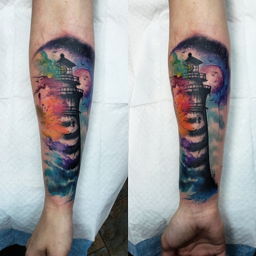 Explore gummy bear tattoo ideas, creative tattoo ideas in Billings, available at Sovereign Tattoo