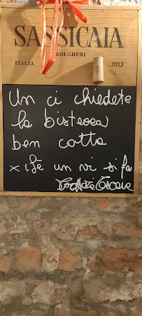 Trattoria Toscana da Baffino à Ferrara menu