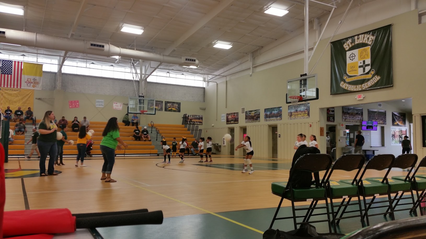 St. Luke's MS VB Gym