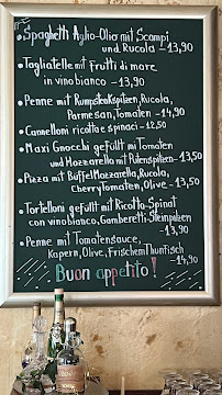 Menu du Zucchero à Dortmund