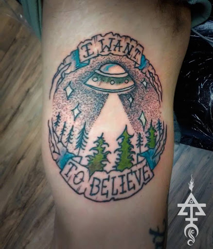 Explore massage therapist tattoo ideas, creative tattoo ideas in Butte, available at Aphotic Tattoo Studio & Artistry