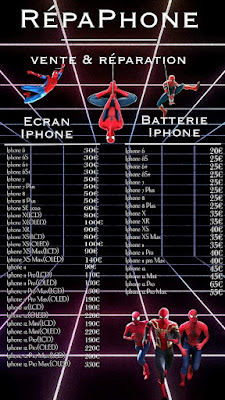 RepaPhone - Reparation telephone Iphone / Samsung / Huawei et Console Ps4 / Switch sur Rendez-vous à Lyon