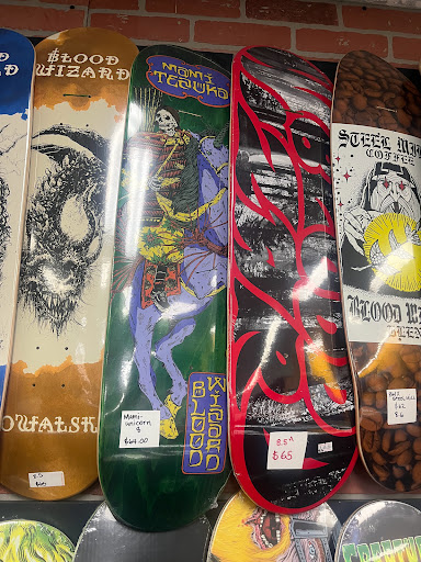 Explore skull and roses tattoo ideas, creative tattoo ideas in Lincoln City, available at Black N Blue Tattoo & Skate Shop