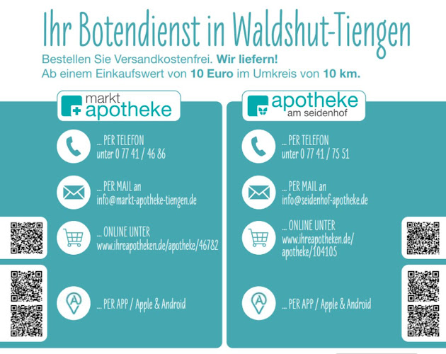 Hauptstrasse 69 info@markt-apotheke, Hauptstraße 69, 79761 Waldshut-Tiengen