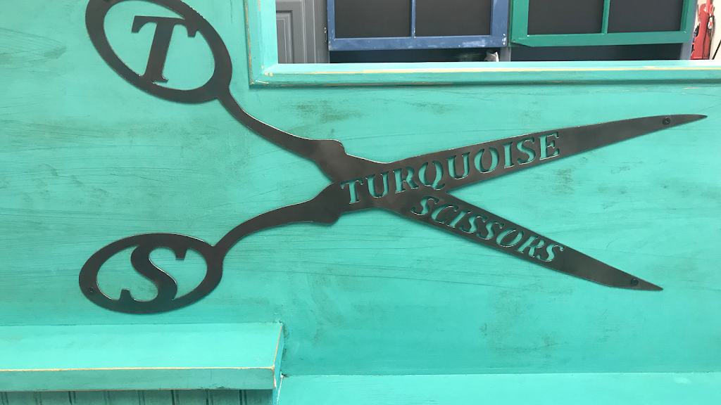 Turquoise Scissors 76033