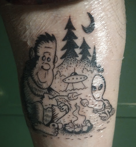 Explore small egyptian tattoo ideas, creative tattoo ideas in Portland, available at Dire Wolf Tattoo Studio