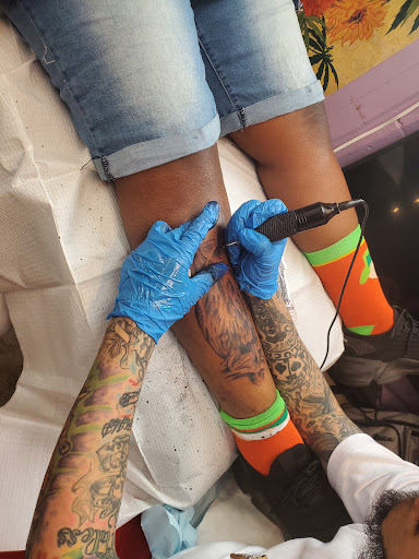Explore scandinavian tattoo ideas, creative tattoo ideas in Lake Station, available at 219 Ink