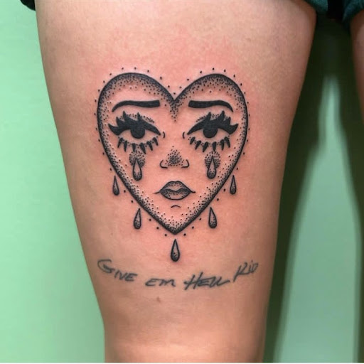 Explore biking tattoo ideas, creative tattoo ideas in Atlantic Beach, available at The Ink Chamber Tattoo Parlor