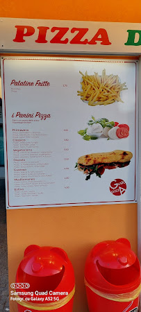 GUSTO PIZZA à Bibione Pineda menu