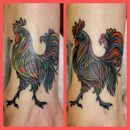 Explore halo reach tattoo ideas, creative tattoo ideas in Chattanooga, available at American Ink